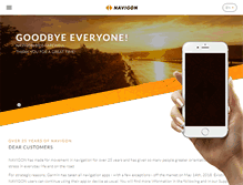 Tablet Screenshot of navigon.com